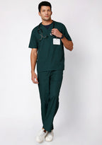 Supersoft Men's S/S (Navy) Plus Size Underscrub