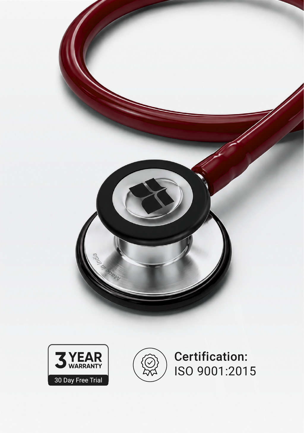6sense (Maroon) Stethoscope