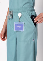 Classic Women's V-Neck (Eucalyptus) Scrub