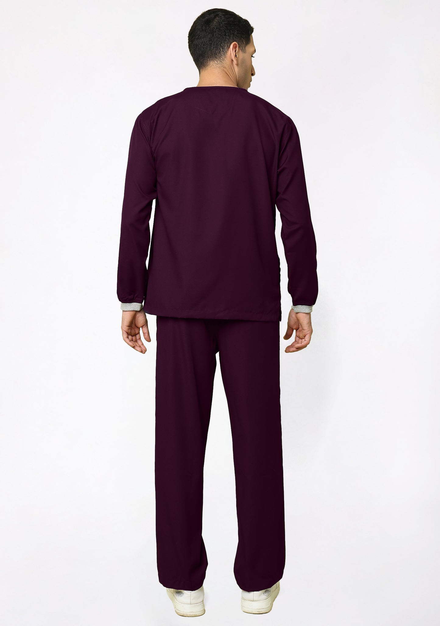 Classic Men's Longsleeves (Wine) Scrub