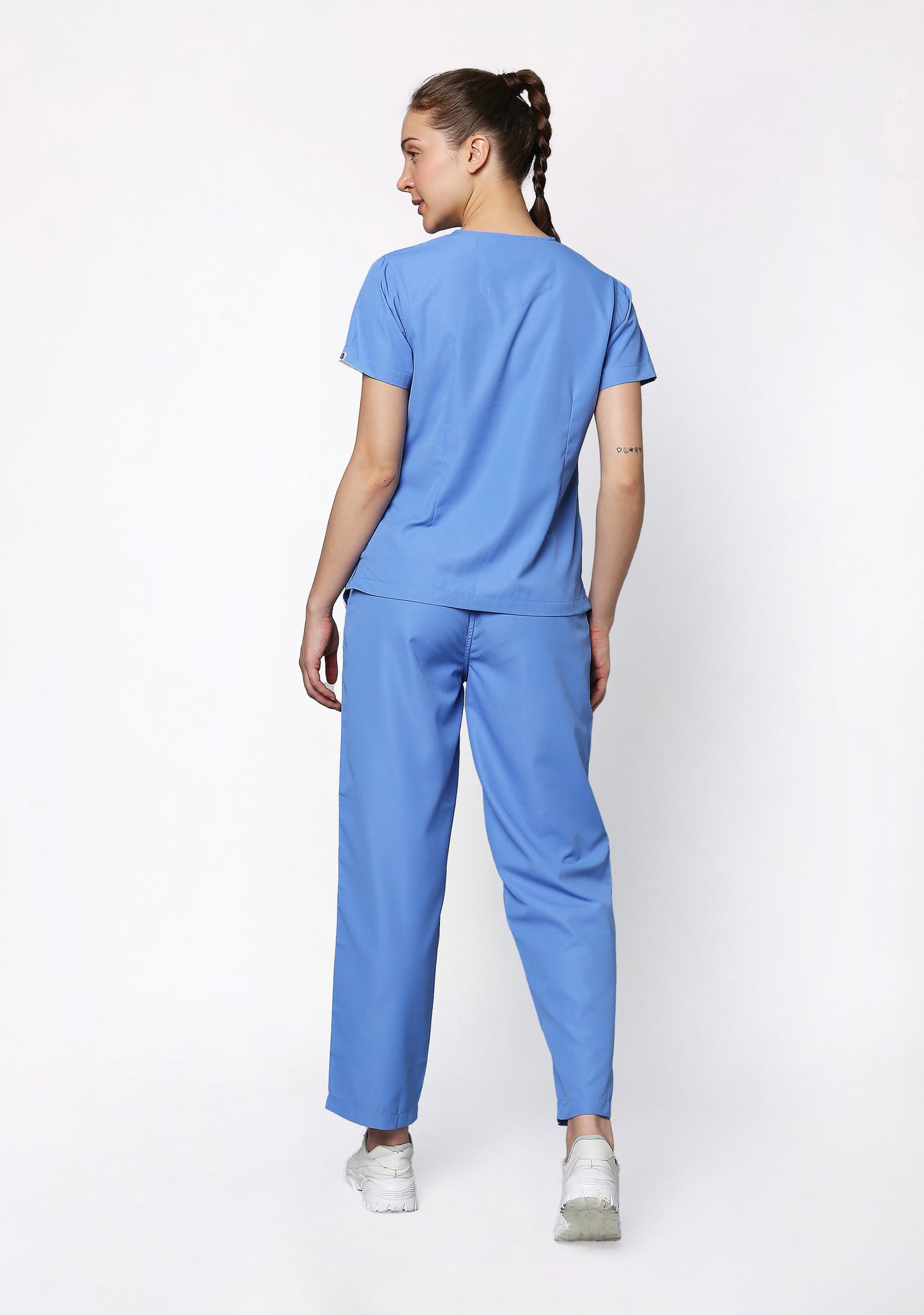 Classic Women's V-Neck (Ceil Blue) Scrub