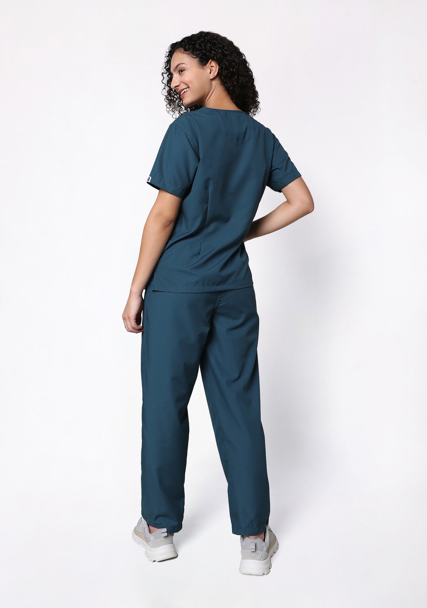 Classic Women's V-Neck (Forest Green) Scrub