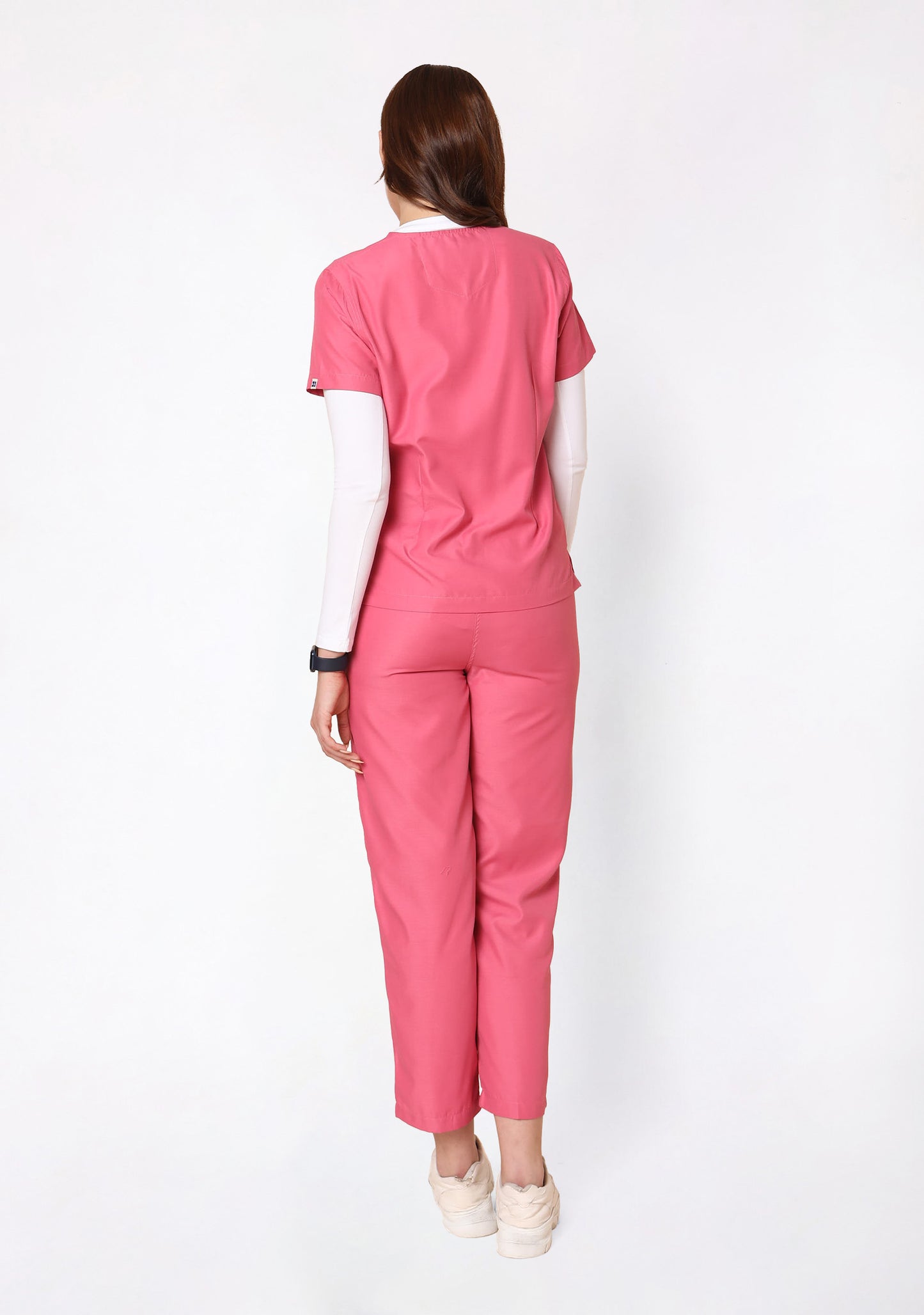 Classic Women's V-Neck (Hot Pink) Scrub