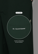 Classic Men's V-Neck (Military Green) Scrub