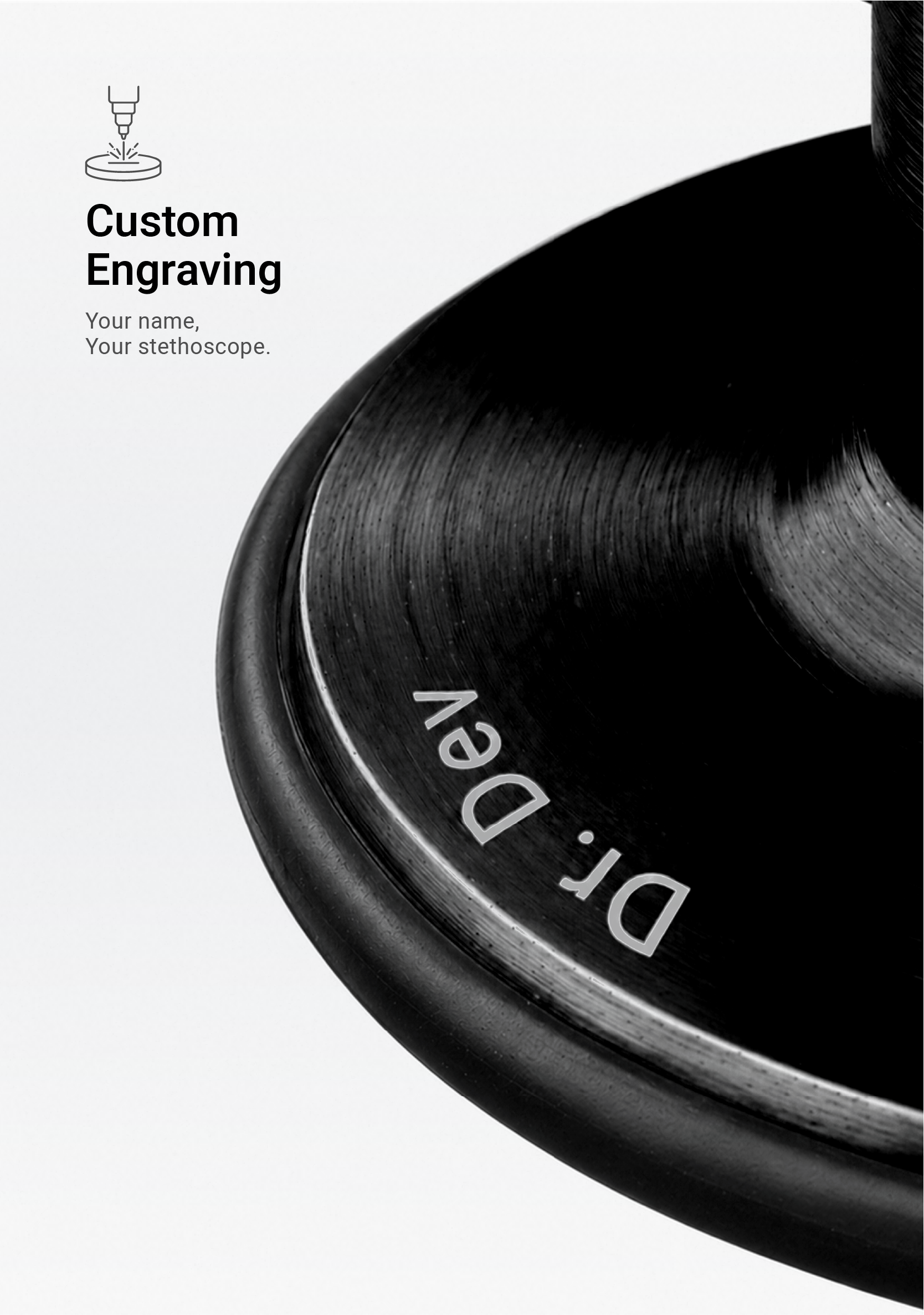6sense (All Black) Stethoscope