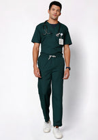 Supersoft Men's S/S (Navy) Plus Size Underscrub