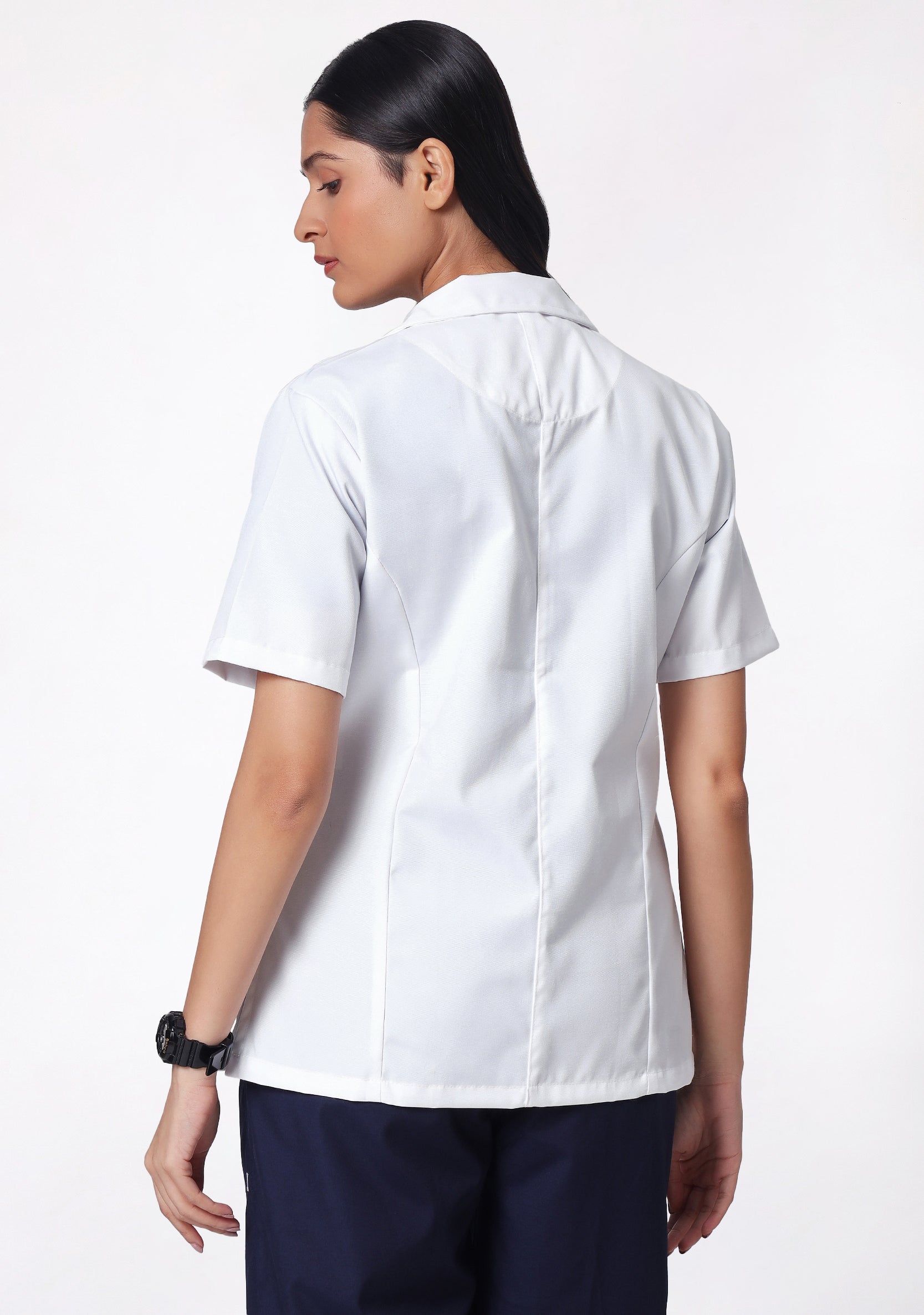 Everyday Women's Plus Size Lab Coat Apron