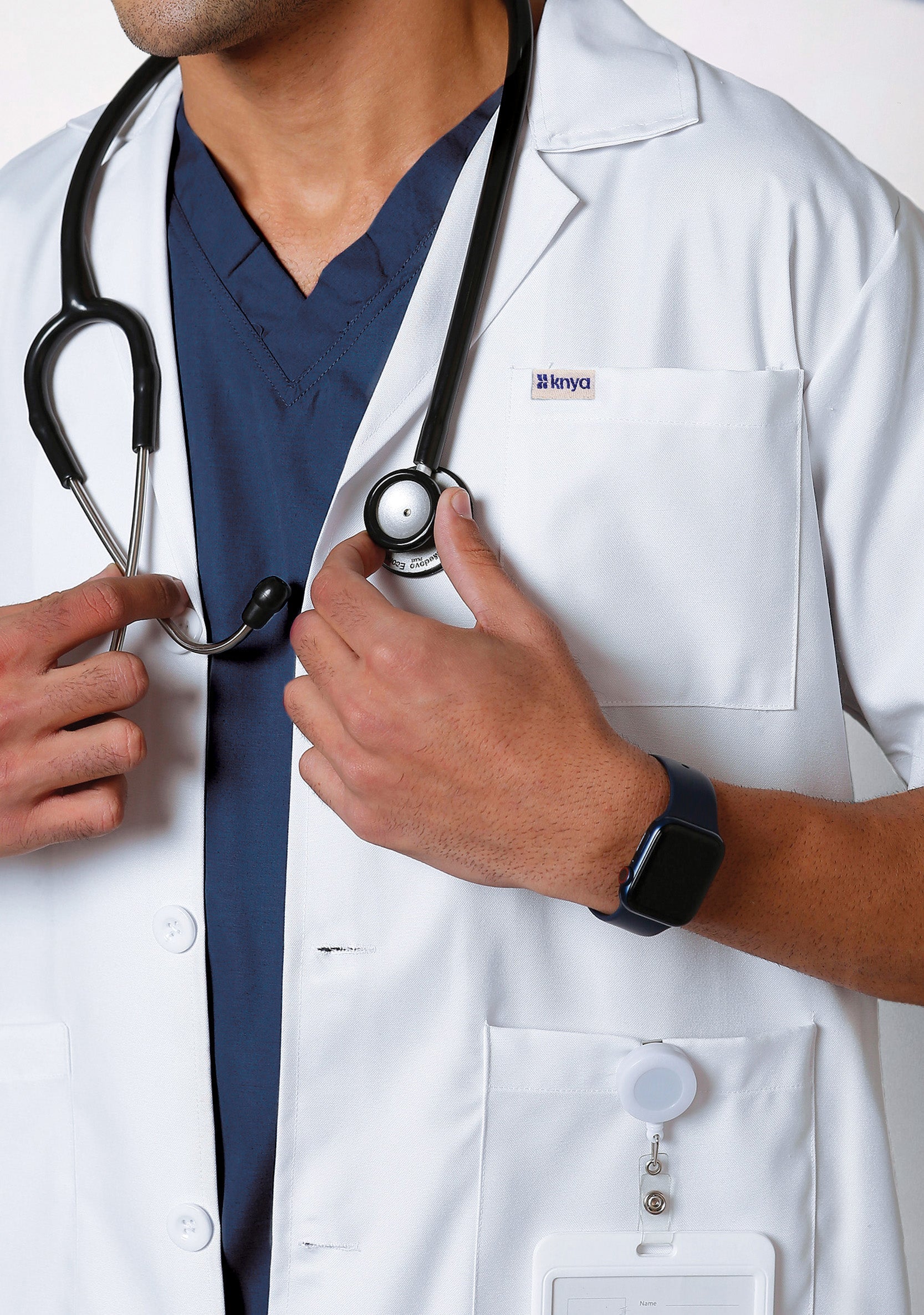 Everyday Men’s Plus Size Lab Coat Apron