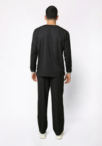 Classic Men's Longsleeves (Black) Scrub