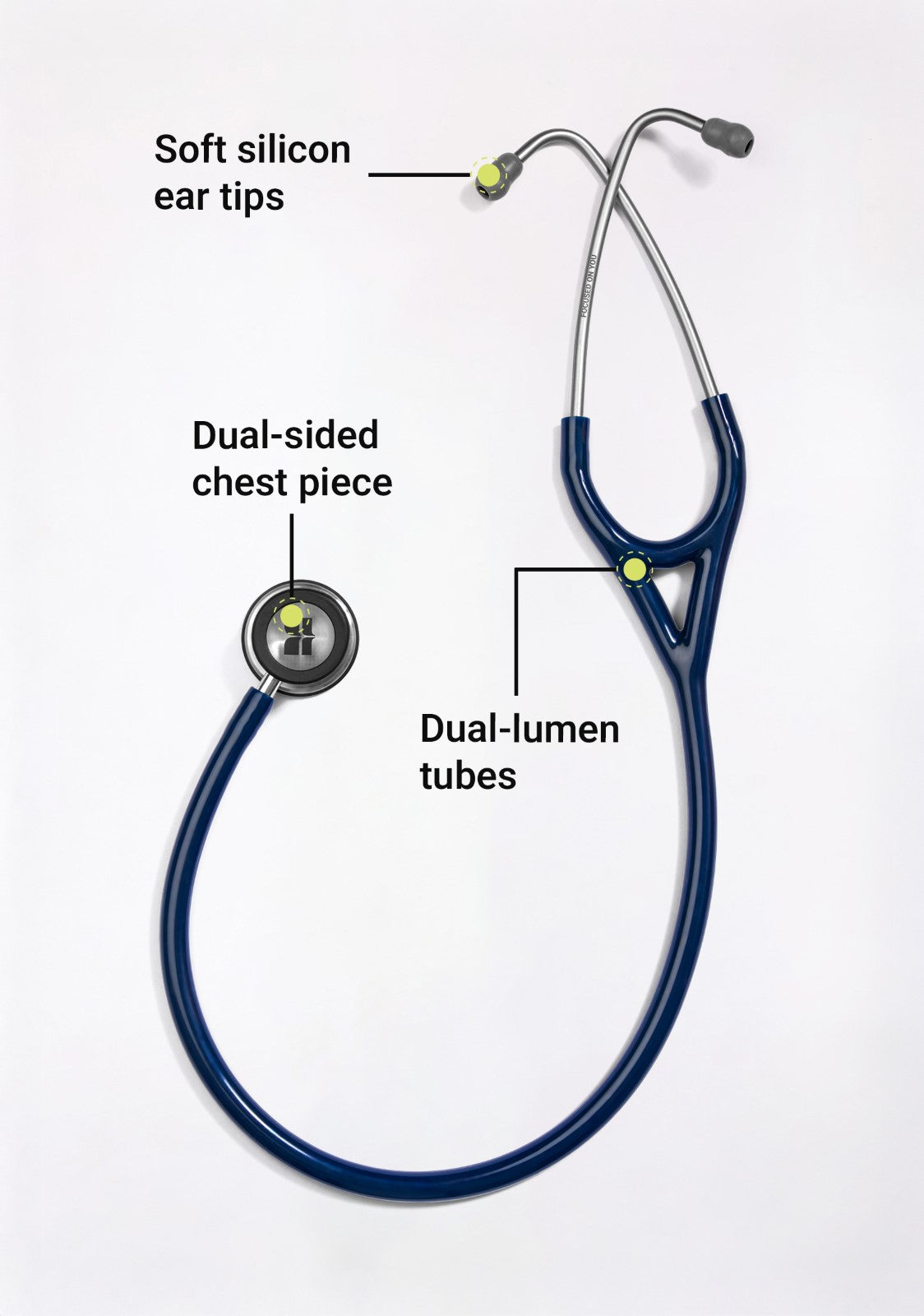 6sense (Navy) Stethoscope