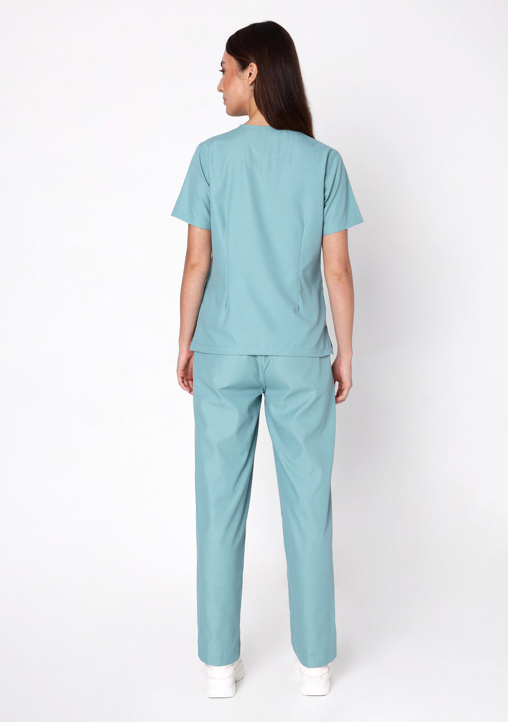 Classic Women's V-Neck (Eucalyptus) Scrub