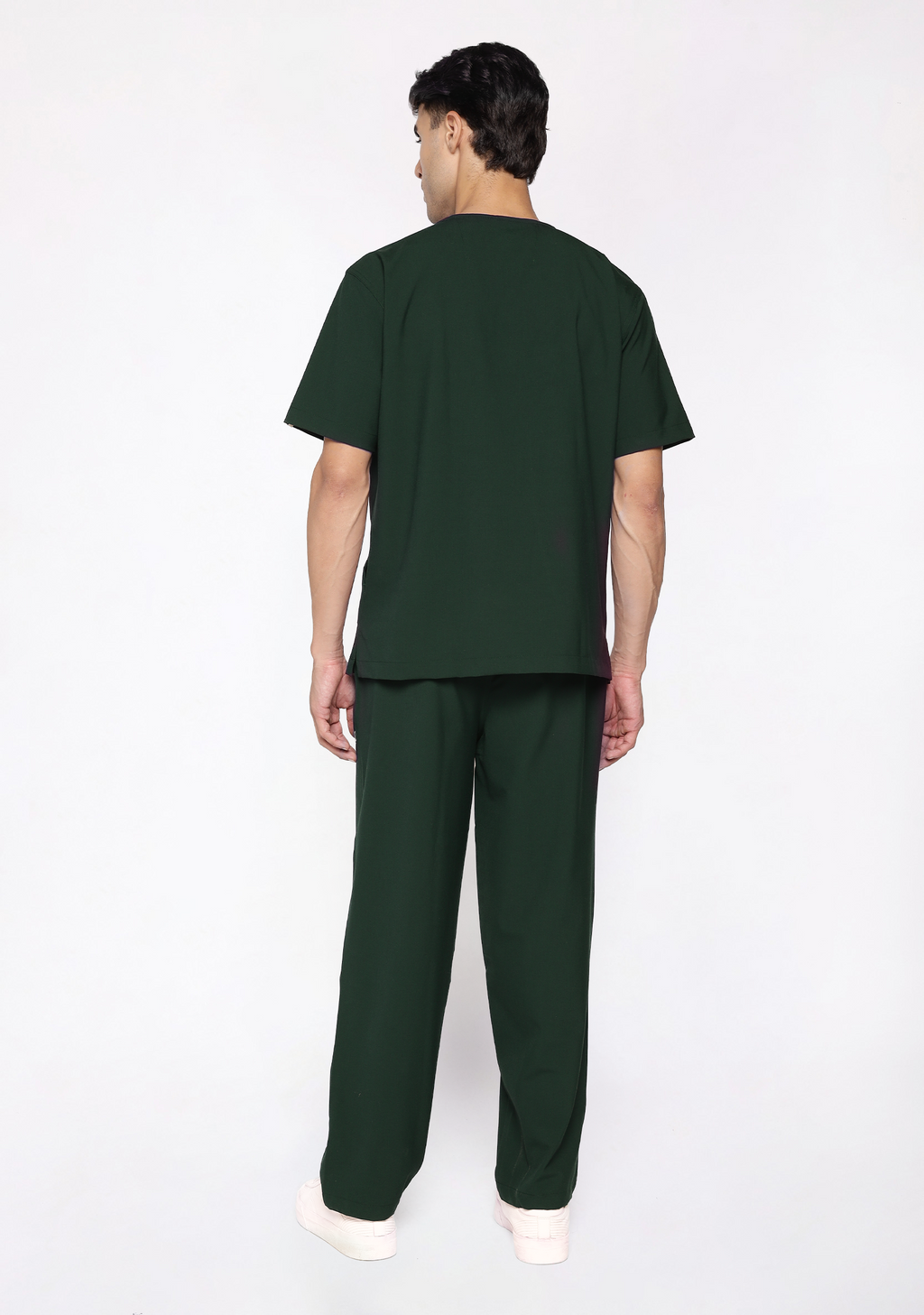 Classic Men's V-Neck (Military Green) Scrub