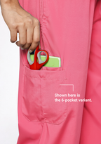 Classic Women's V-Neck (Hot Pink) Scrub