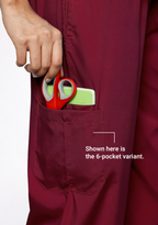 Classic Women's V-Neck (Maroon) Scrub