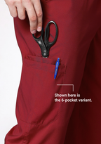 Classic Men's V-Neck (Maroon) Scrub