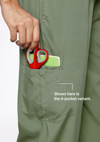 Classic Women's V-Neck (Olive) Scrub