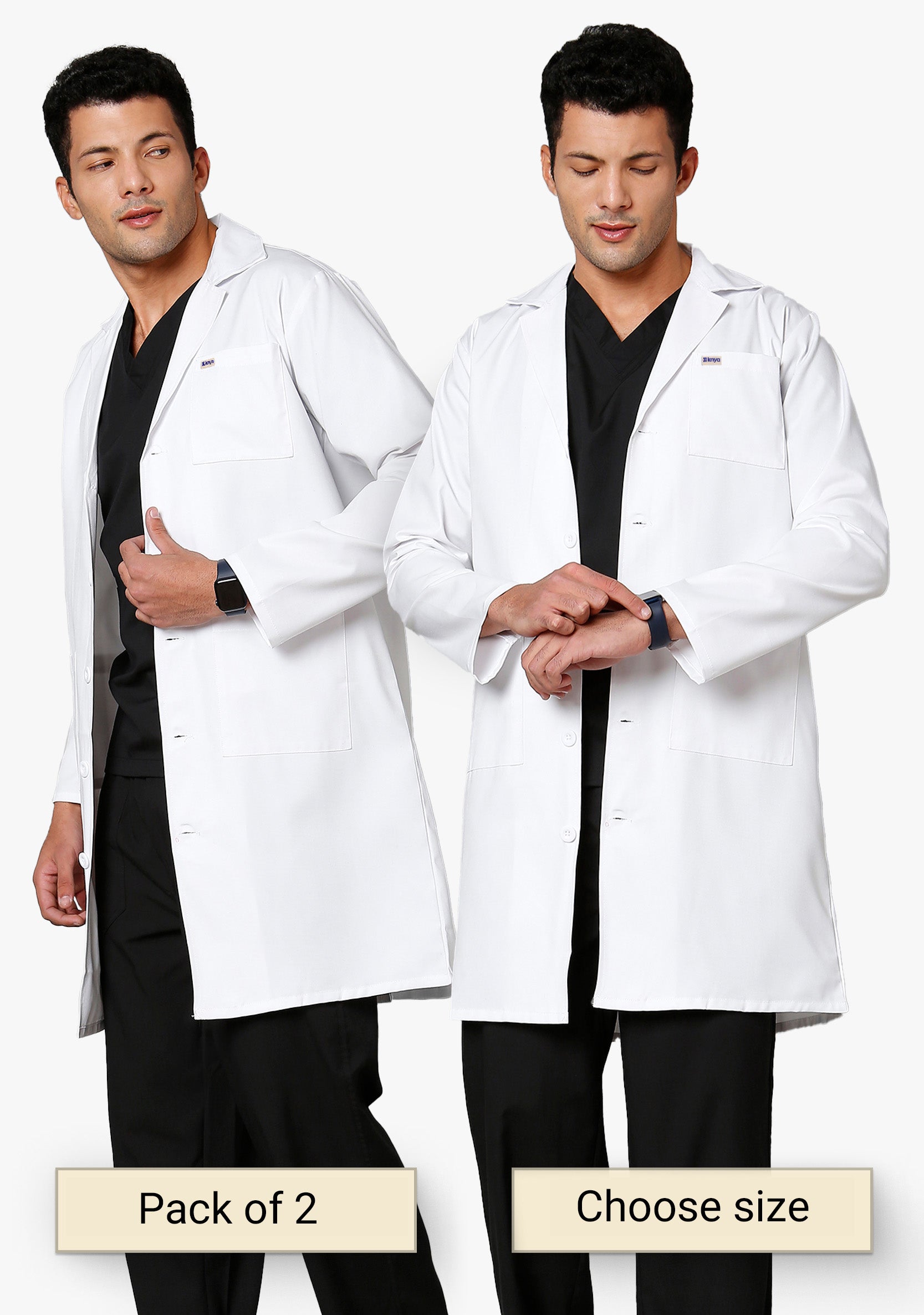 Buy Medical Lab Coat Aprons for Doctors at Best Prices Knya