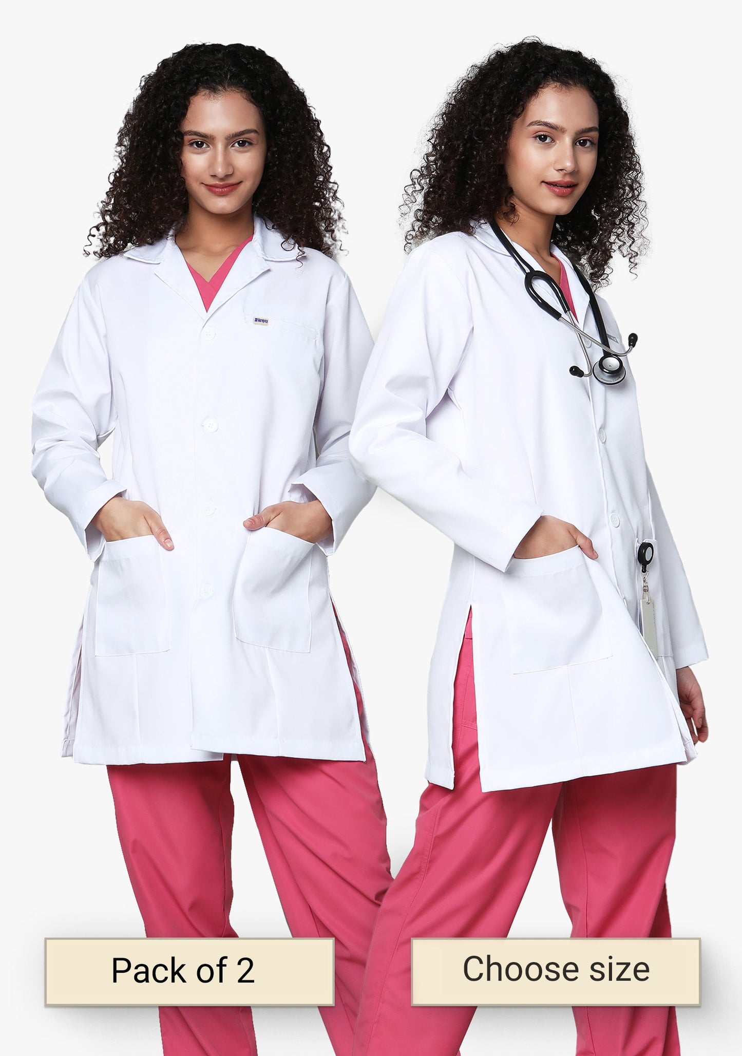 Chief Women's Lab coat apron (Pack of 2)