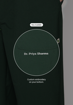 Classic Women's V-Neck (Military Green) Scrub