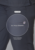 Classic Women's V-Neck (Heather Grey) Scrub