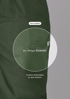 Classic Women's V-Neck (Military Green) Scrub