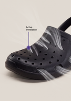 Wind Men's (Black) Clog