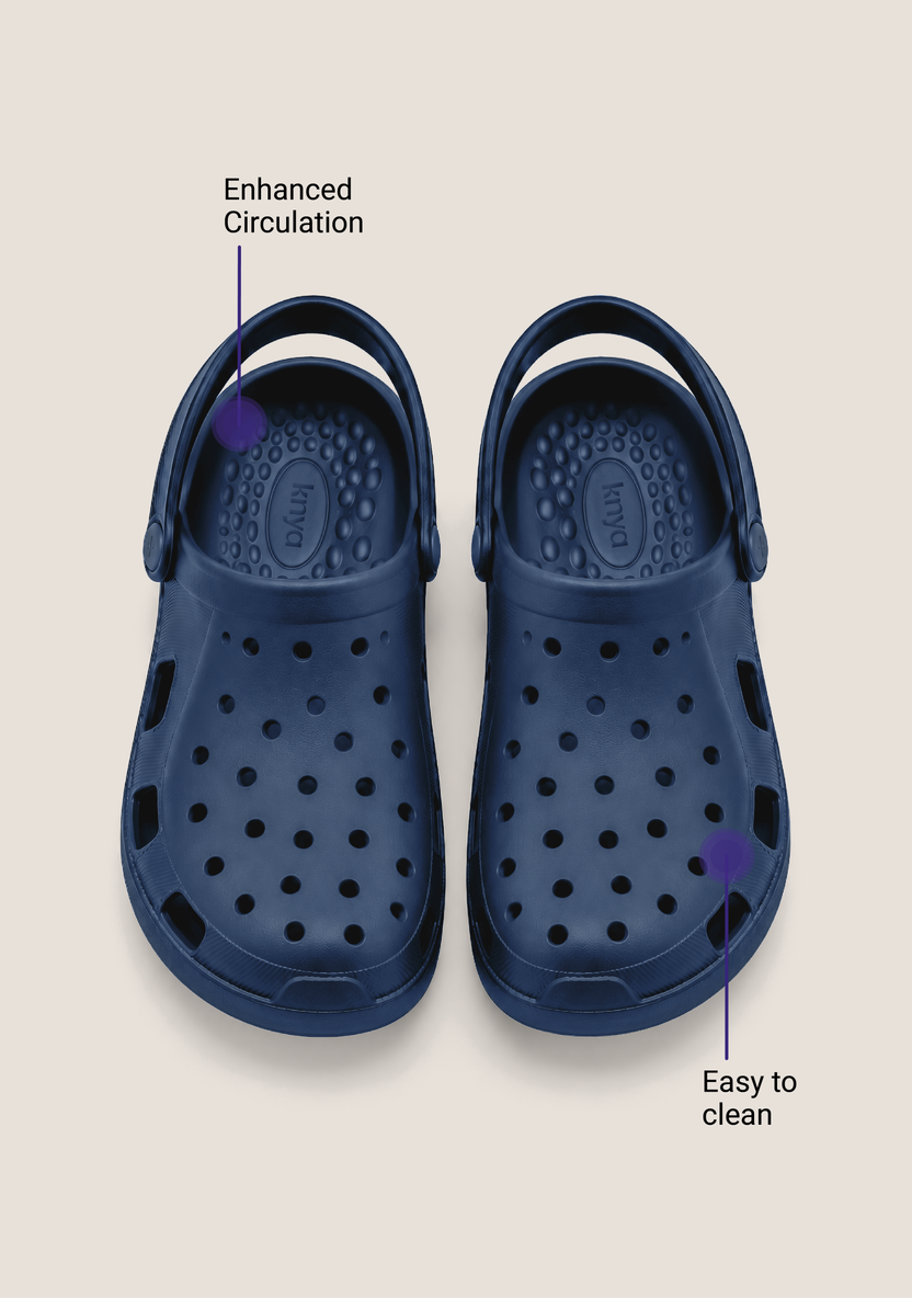 Wind Men's (Navy) Clog