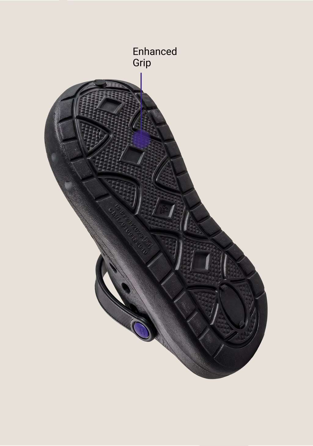 Wind Men's (Black) Clog