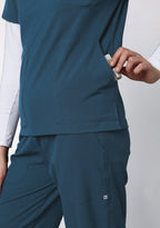 ecoflex™ Women's V-Neck (Forest Green) Scrub.