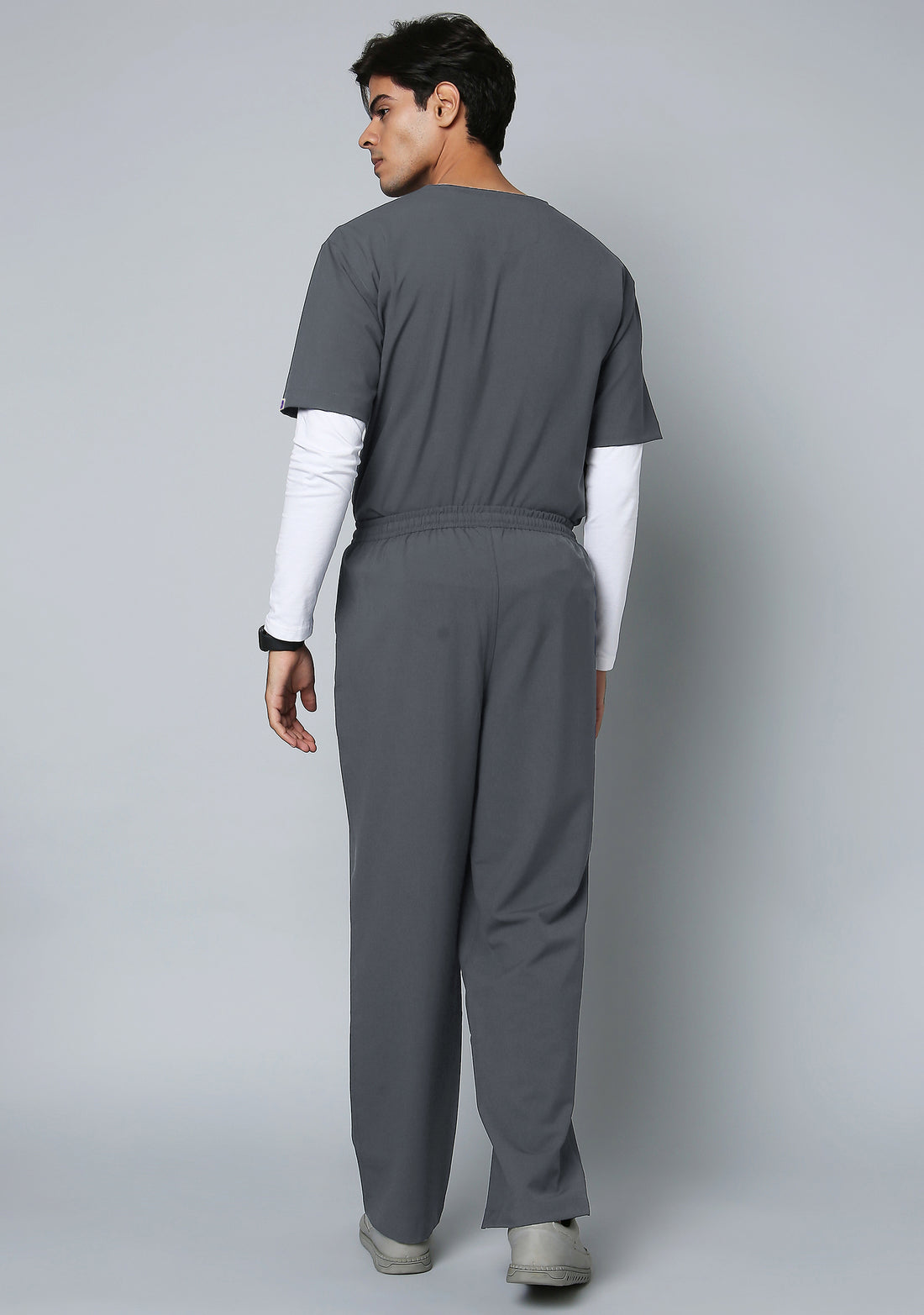 Buy Ecoflex men's 5 Pocket Active (Steel Grey) Scrub Online – Knya