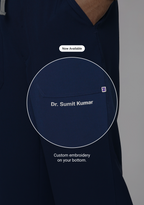 ecoflex™ Men's V-Neck (Navy) Scrub