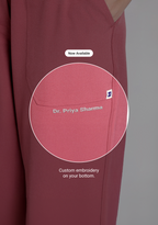 ecoflex™ Women's V-Neck (Mauve) Scrub.