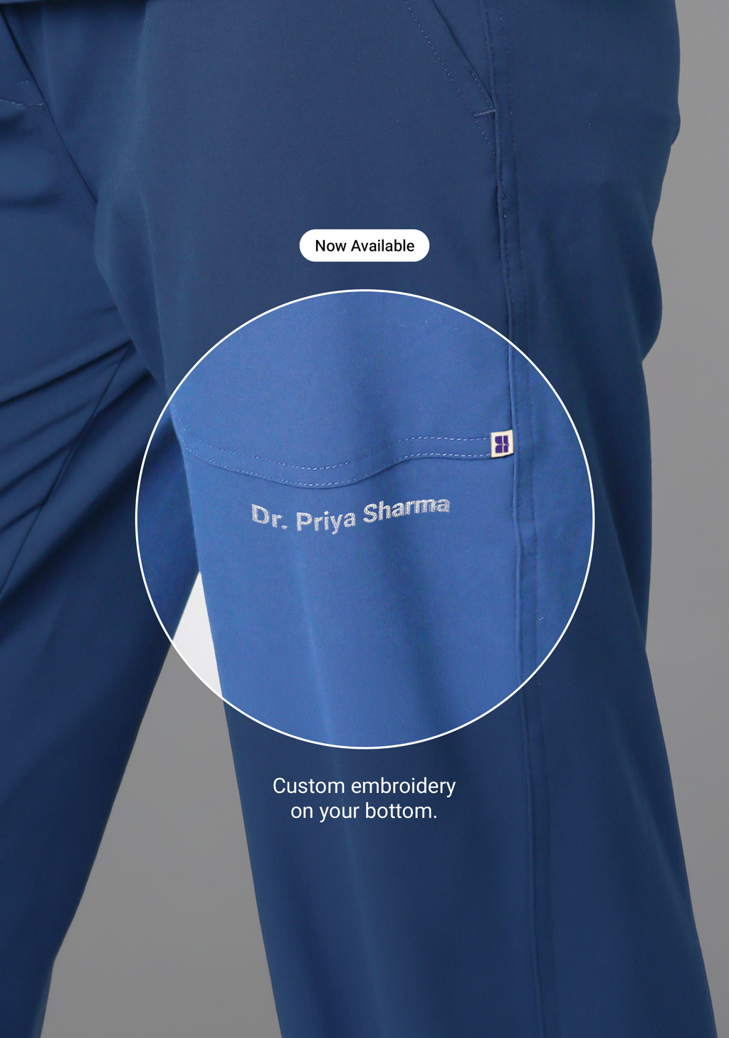 ecoflex™ Women's V-Neck (Ceil Blue) Scrub.