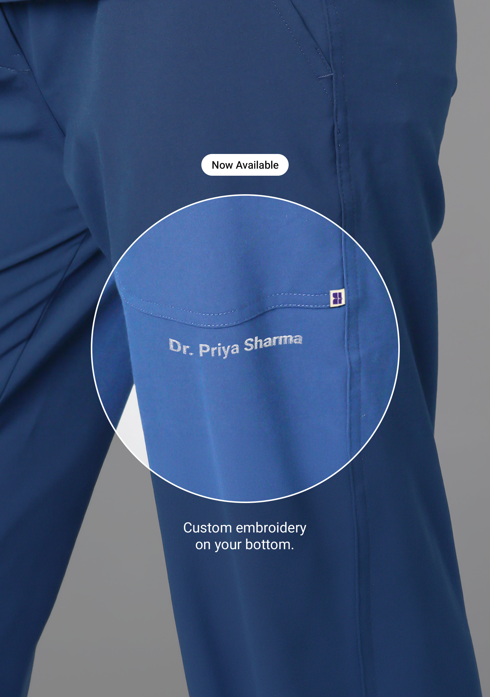ecoflex™ Women's V-Neck (Ceil Blue) Scrub.