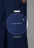 ecoflex™ Women's V-Neck (Navy) Plus Size Scrub