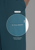 ecoflex™ Women's V-Neck (Forest Green) Scrub.