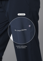 ecoflex™ Women's V-Neck (Steel Grey) Scrub.
