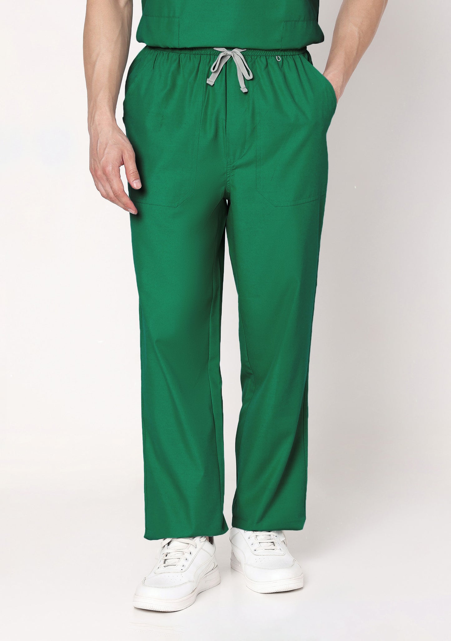 Men's V-Neck (Emerald Green) Active Scrub