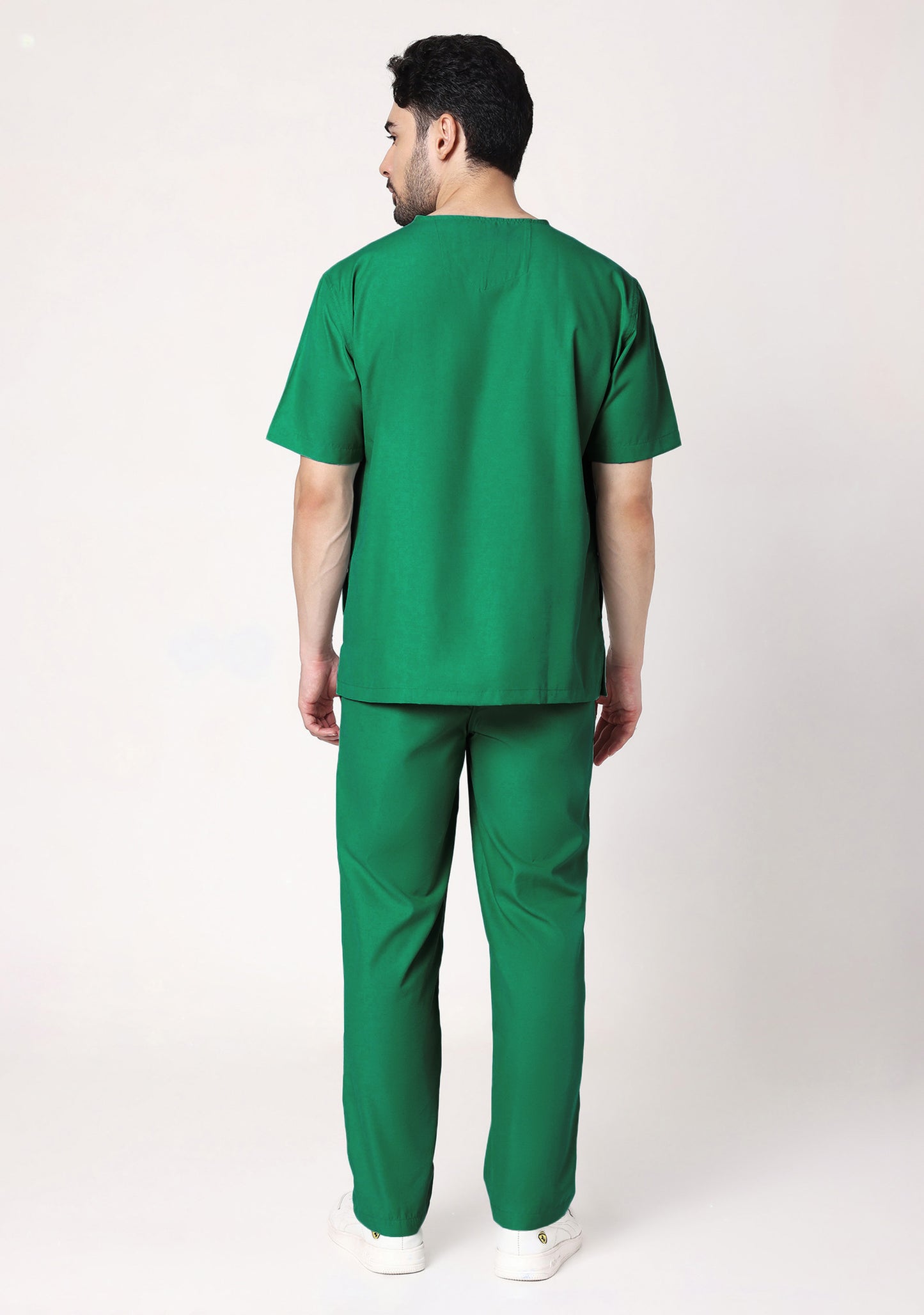 Men's V-Neck (Emerald Green) Active Scrub