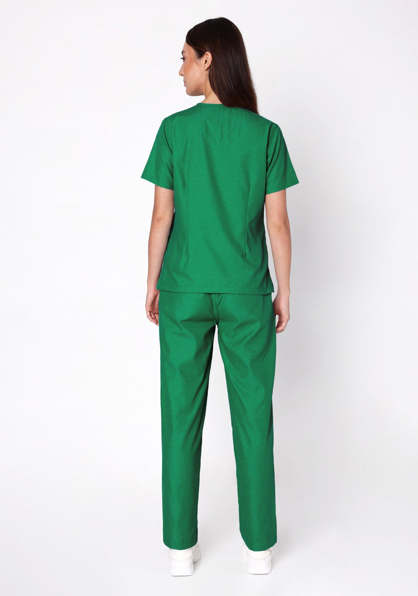 Classic Women's V-Neck (Emerald Green) Scrub