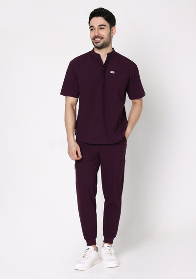 Ecoflex Men's Jogger (Wine) Scrubs