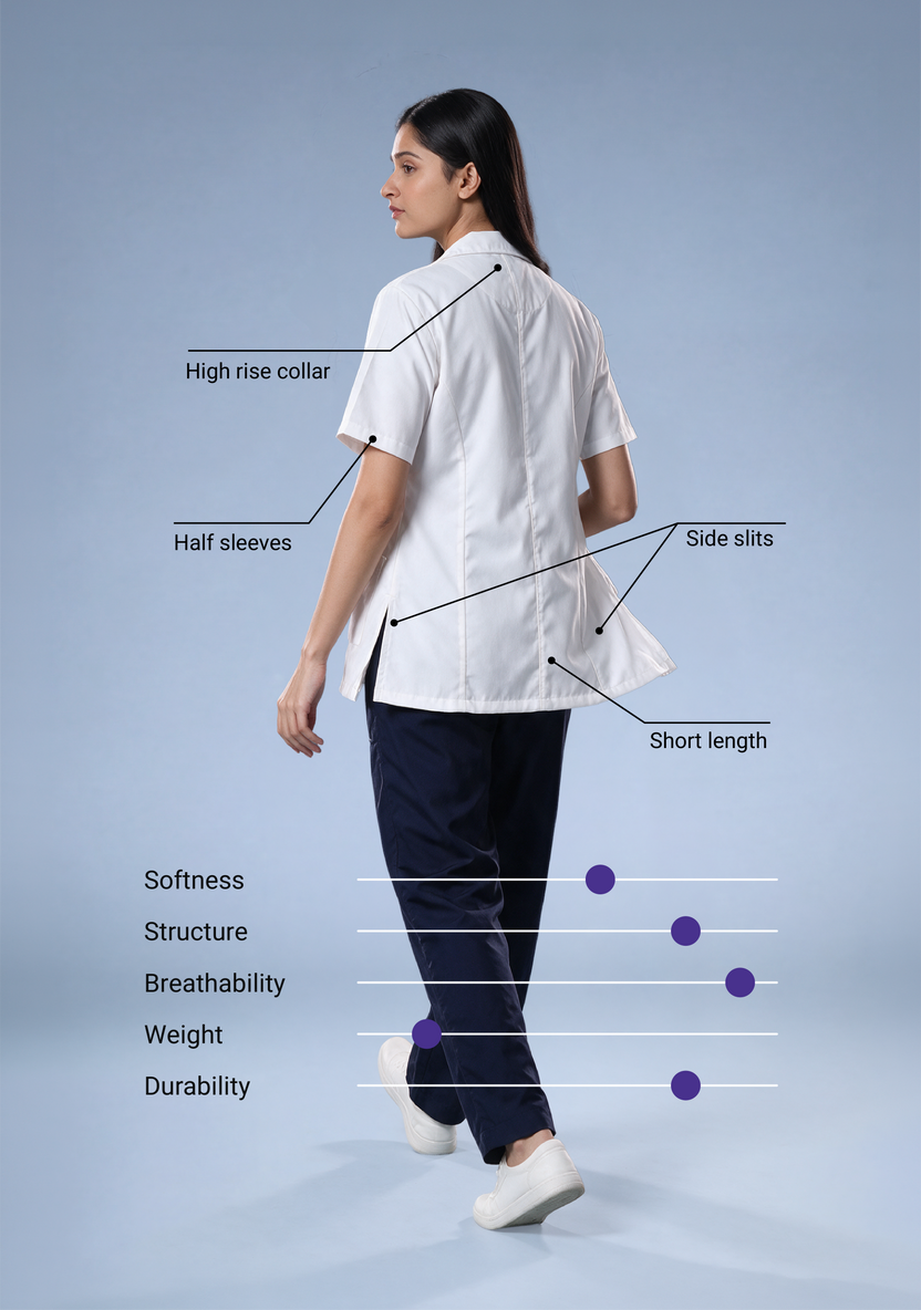 Everyday Women's Lab Coat Apron