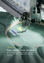 Classic Men's V-Neck (Eucalyptus) Scrub