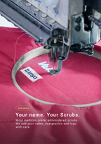 Classic Women's V-Neck (Hot Pink) Scrub