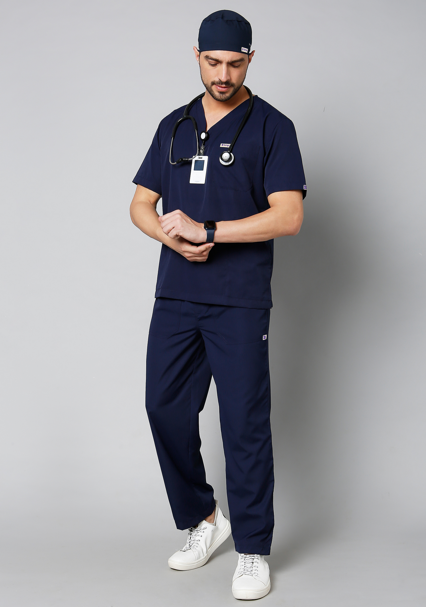 Classic Unisex (Navy) Scrub Cap