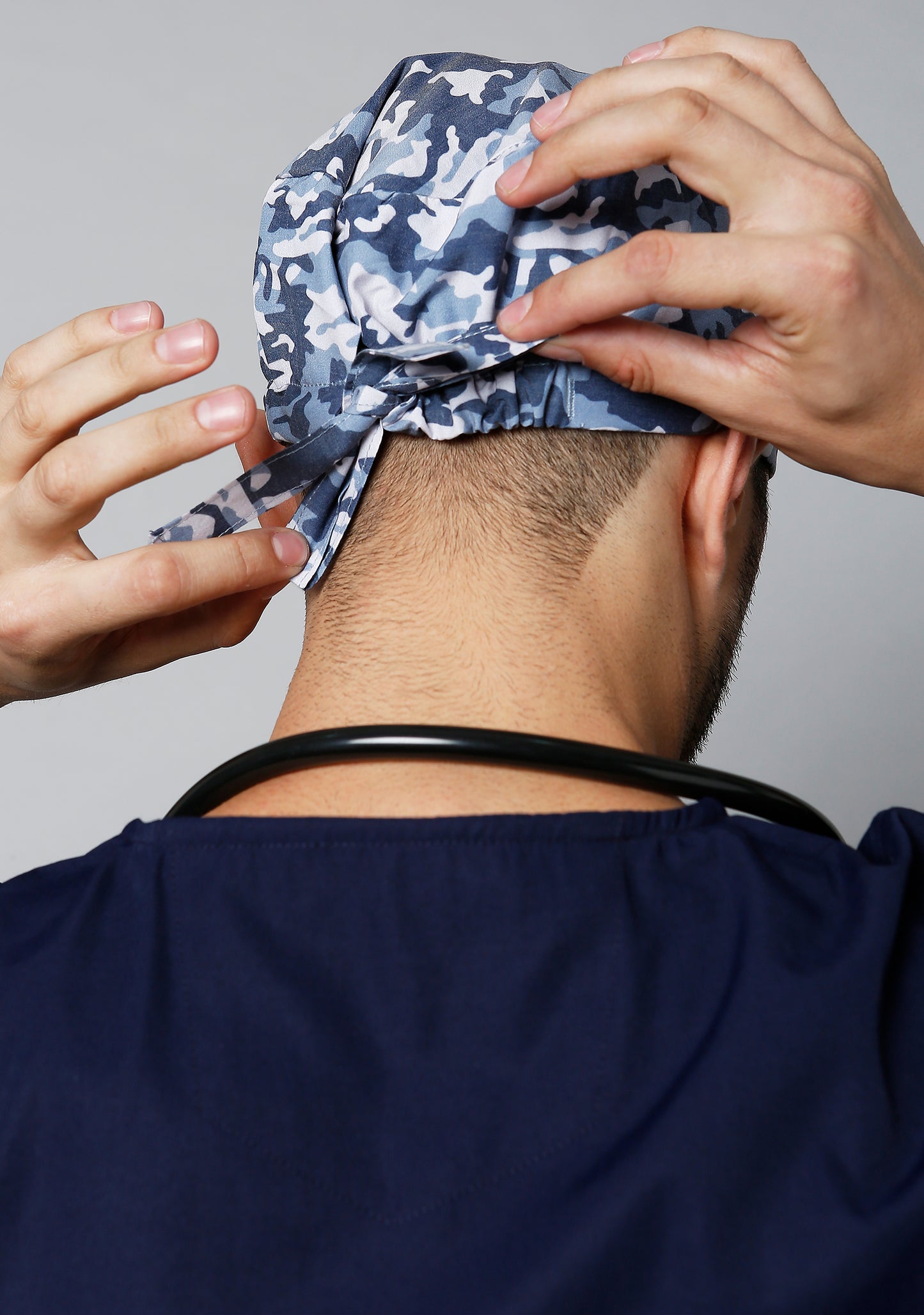 Camouflage Scrub Cap