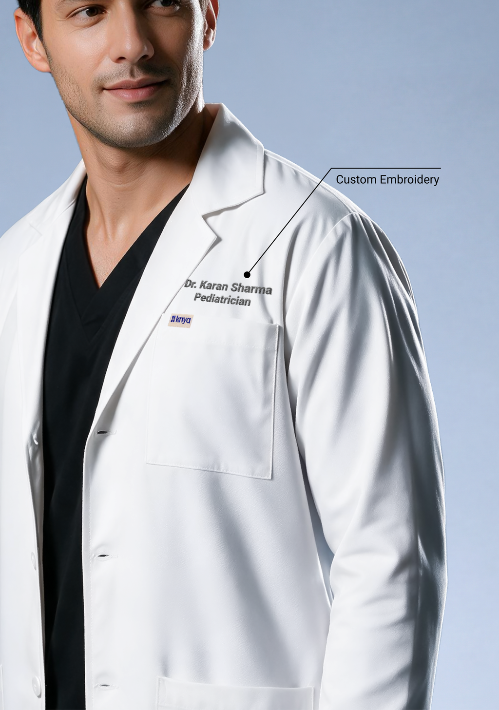 Chief Men's Lab Coat Apron