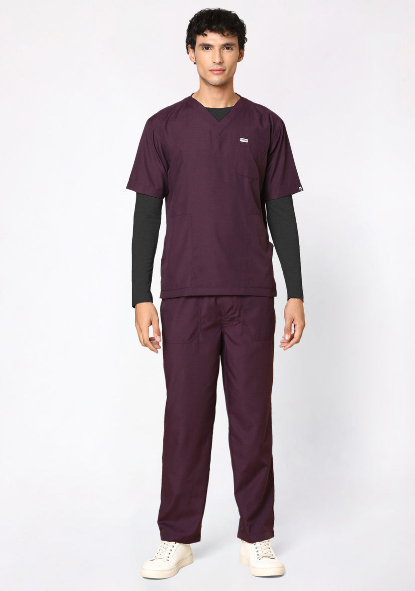 Men's Supersoft L/S (Charcoal) Underscrub