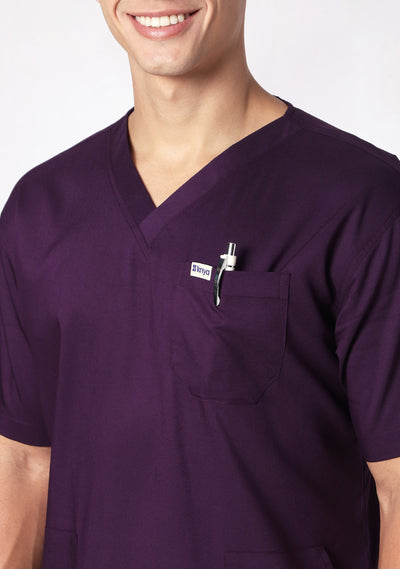 Ecoflex Lite Men's (Wine) Scrubs