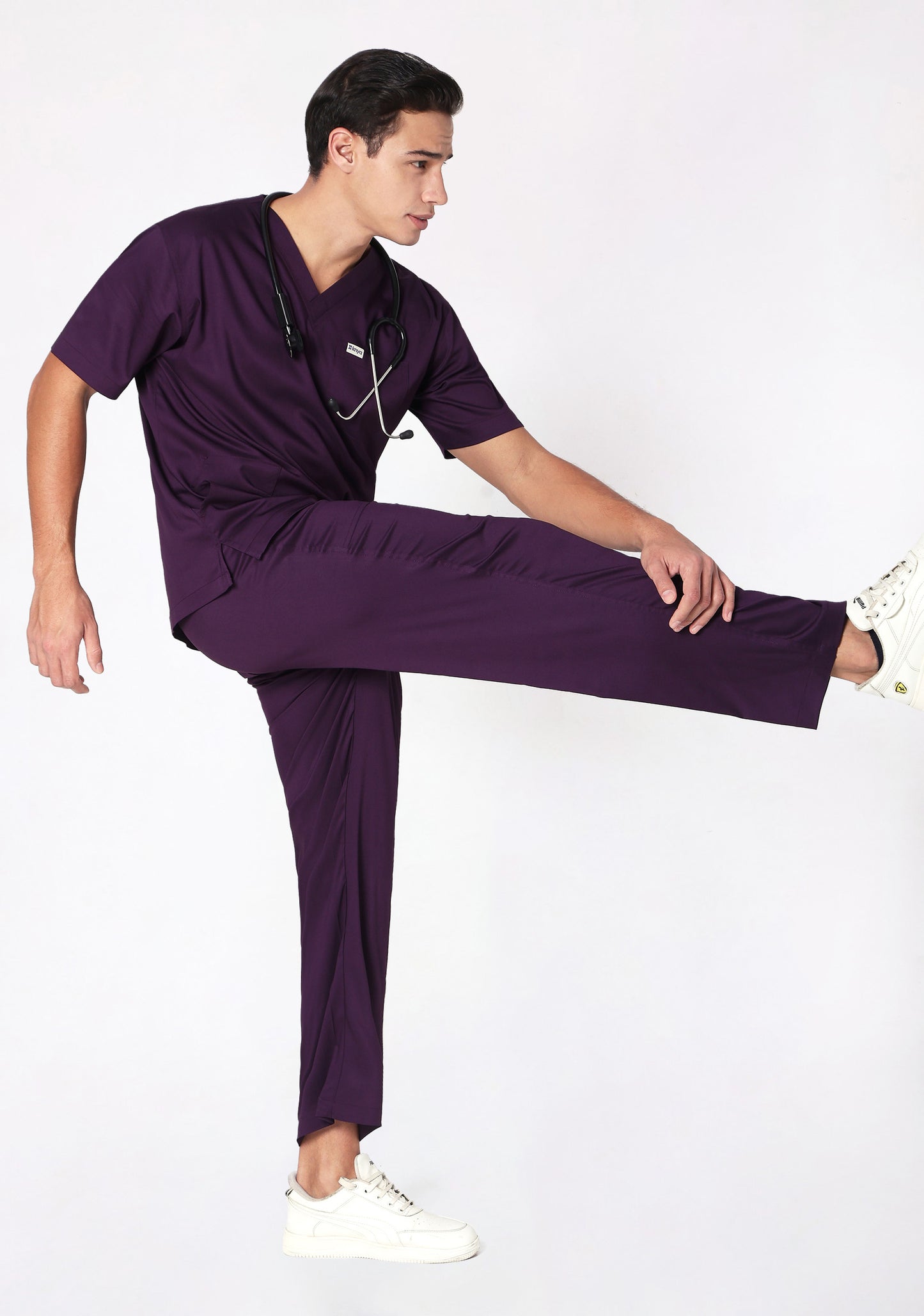 Ecoflex Lite Men's (Wine) Scrubs